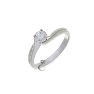 Δαχτυλίδι Μονόπετρο με Διαμάντι 0,43 Ct , F , VS1 N10-043CT